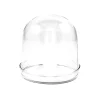 Portuguese Tableware 2 x Large Domed Glass Cloche, 11cm dia Best