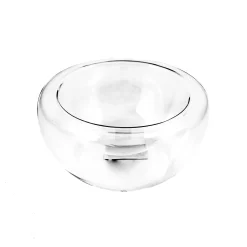 Portuguese Tableware 3 x 260ml Large Double-Walled Glass Bowl Online