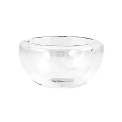 Portuguese Tableware 3 x 260ml Large Double-Walled Glass Bowl Online