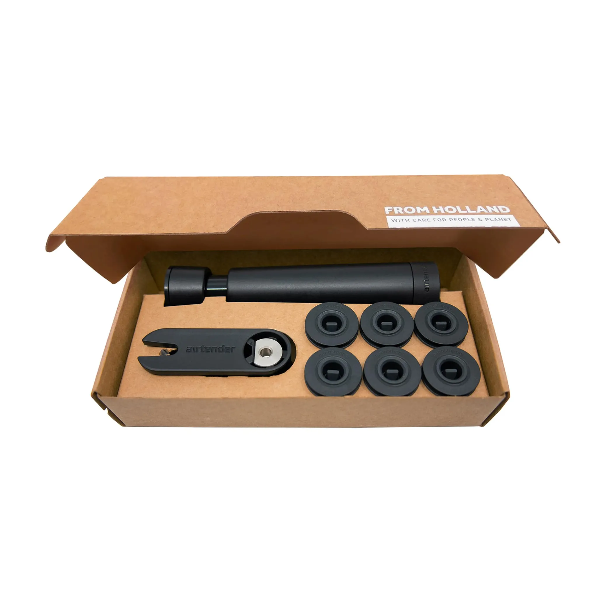 Airtender Vacuum Sealing Set for Wine and Food Outlet