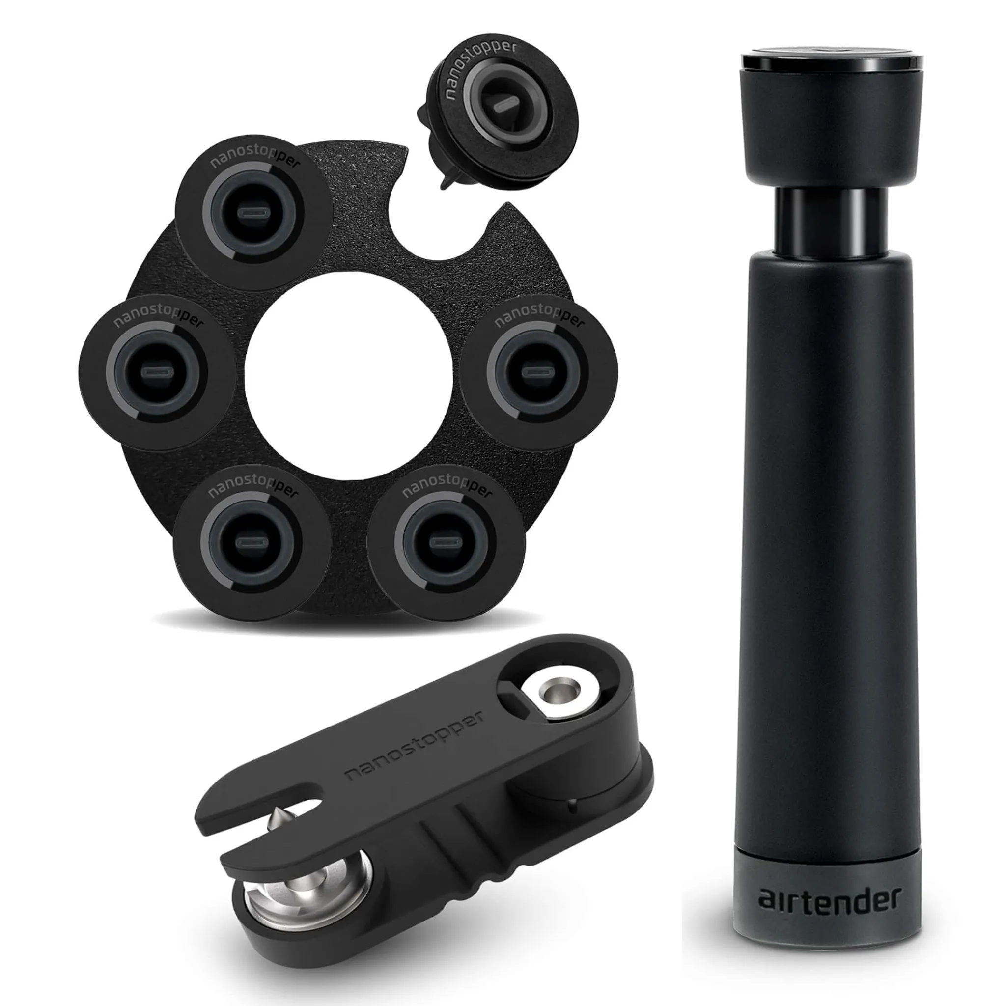 Airtender Vacuum Sealing Set for Wine and Food Outlet