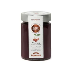 Alpenzu Sour Cherry Preserve 100% Fruit Jam, 350g New