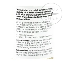 Cool Chile Co Ancho Flakes, 40g Online