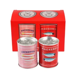 Rex London Anchovies & Mackerel Salt & Pepper Shaker Set Clearance