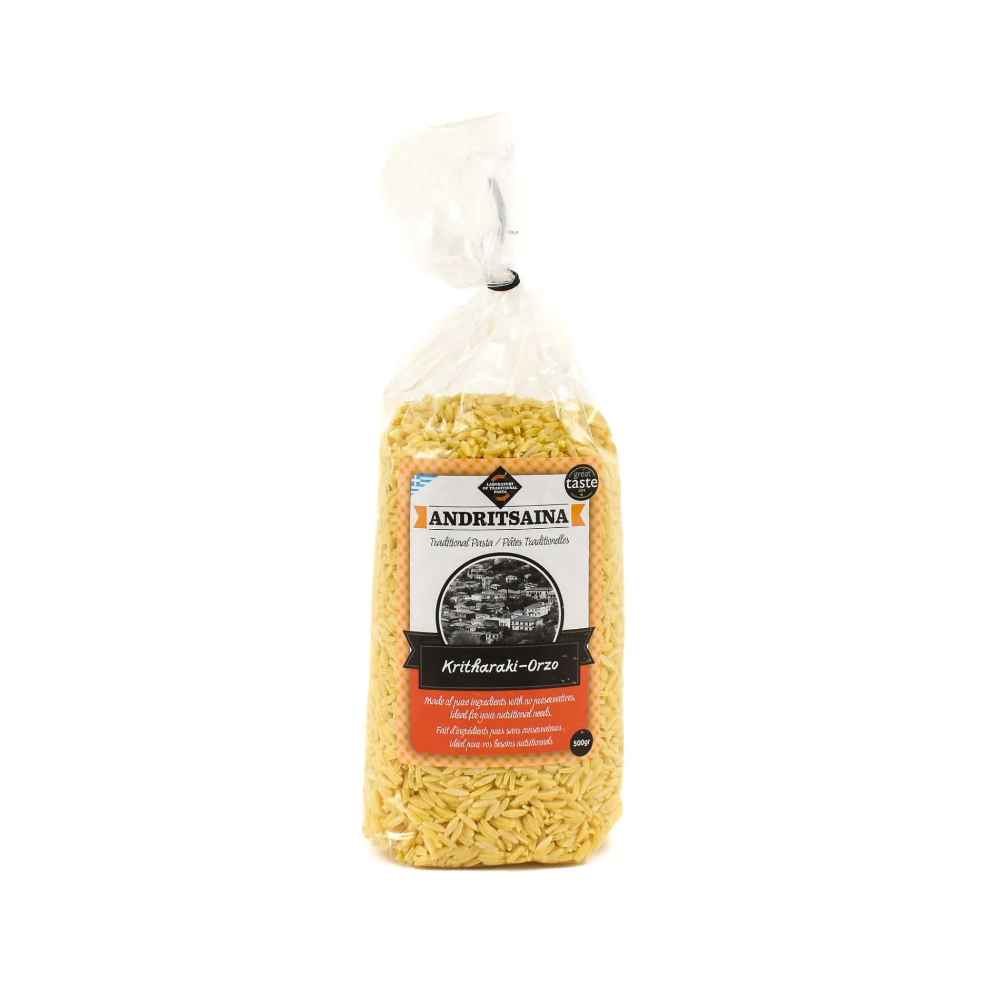 Andritsaina Kritharaki Orzo, 500g Hot