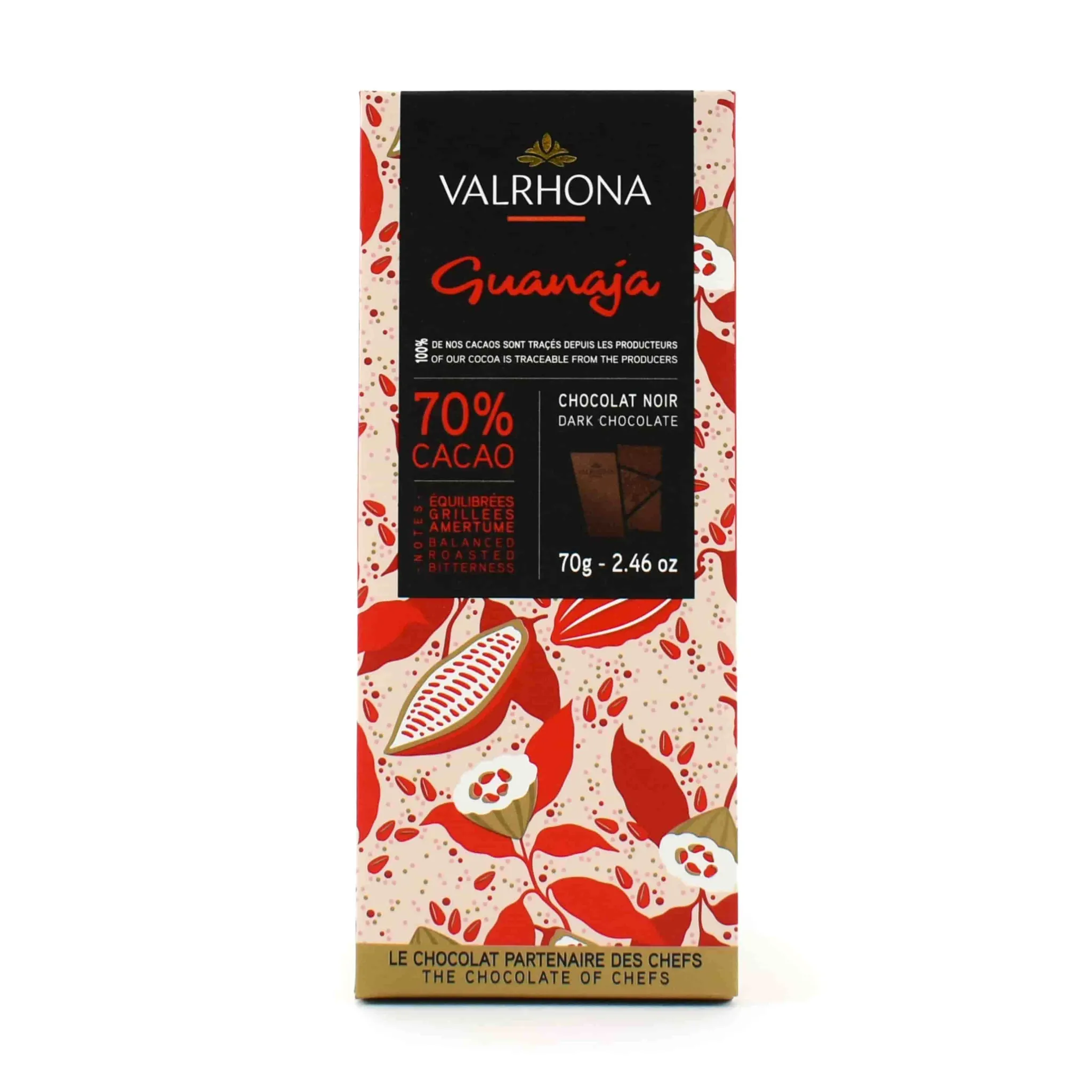 Valrhona Bar Dark Guanaja 70% Grand Cru - Origin Blend Sale