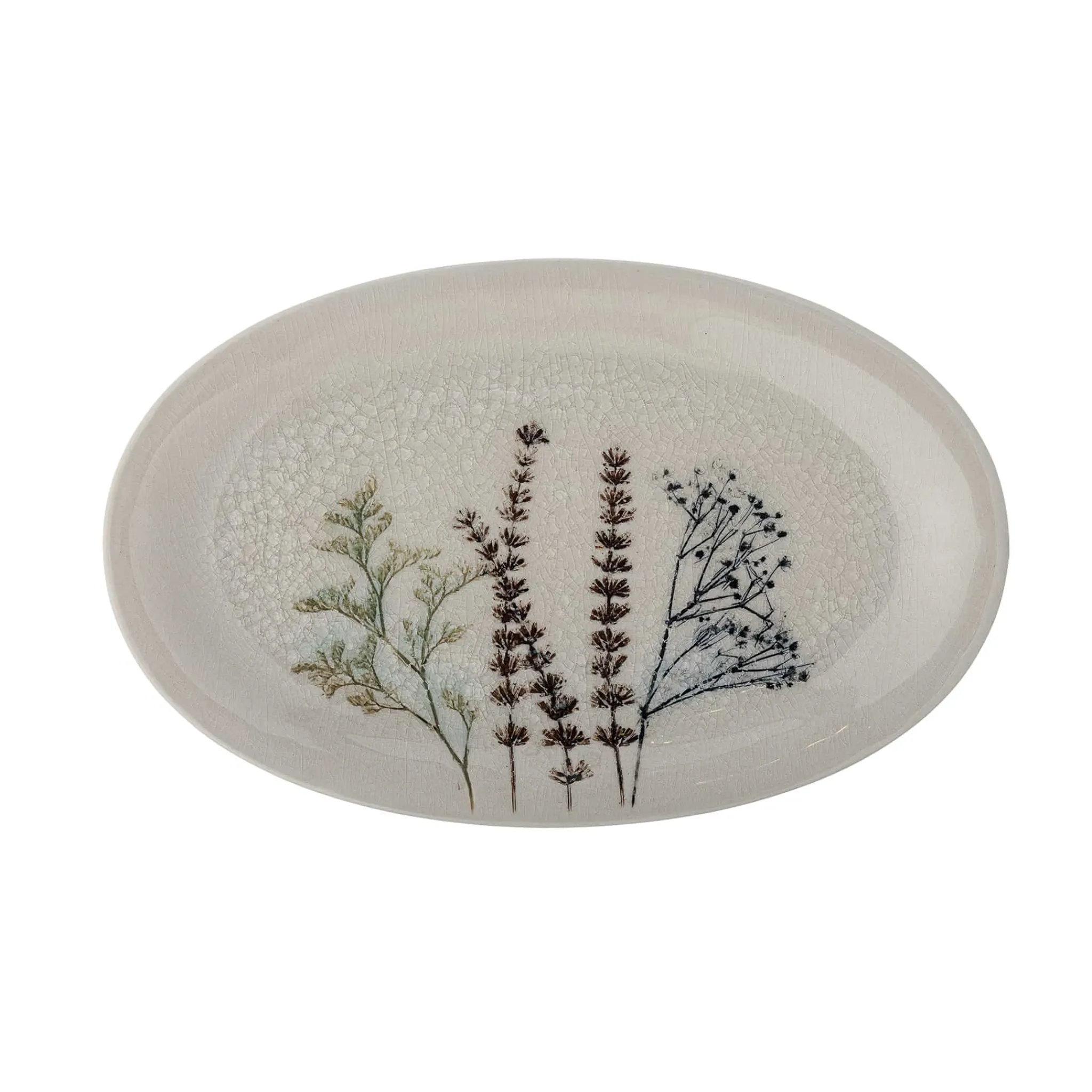 Bloomingville Bea Floral Serving Plate, 28.5cm Online