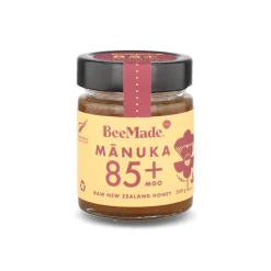 BeeMade Manuka MGO 85+ Honey, 250g