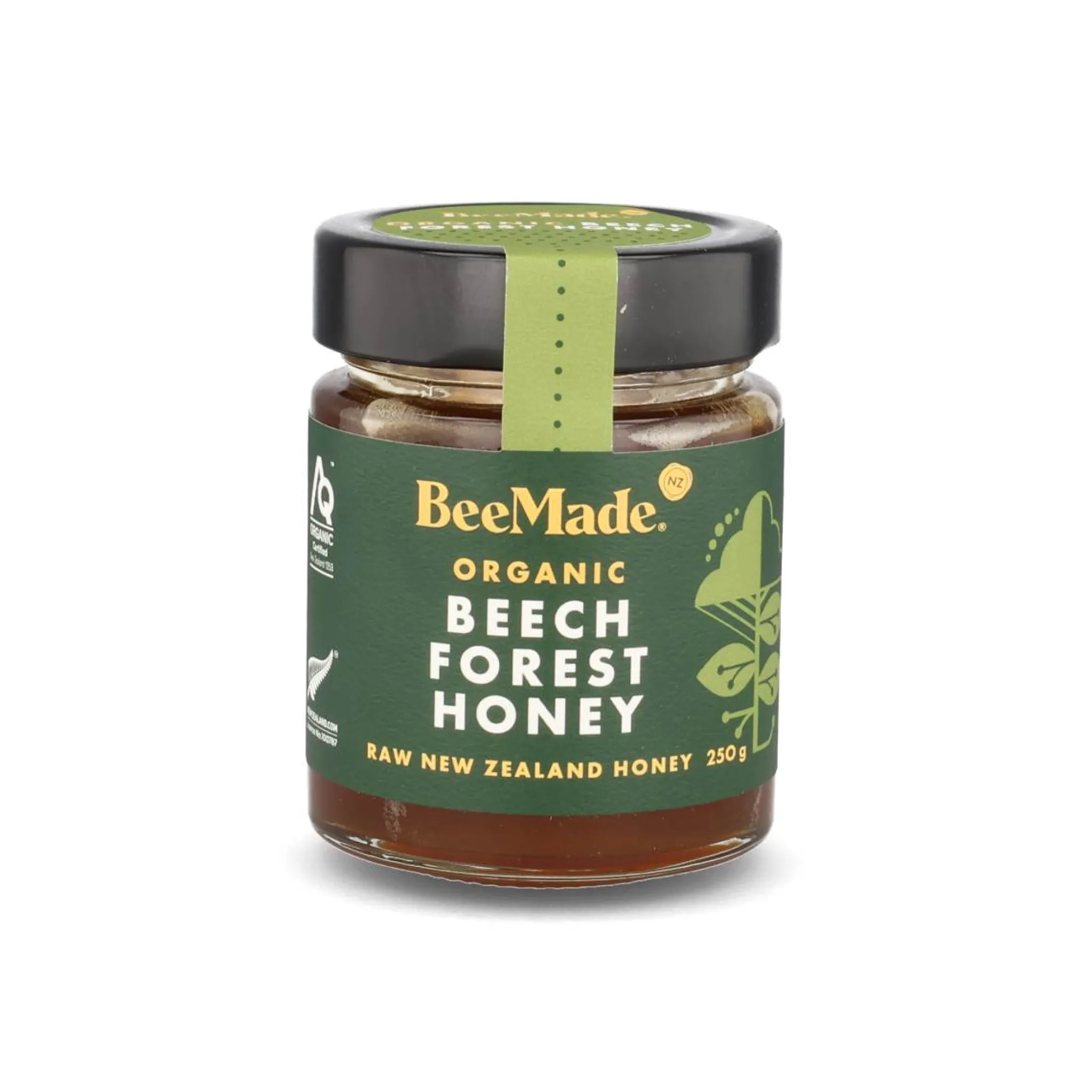 BeeMade Organic Beech Forest Honey, 250g Best