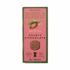 Baker & Barista Belgian Double Chocolate Biscuits, 120g Sale