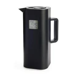 Balvi Black Thermos with Thermometer, 1 Litre Online