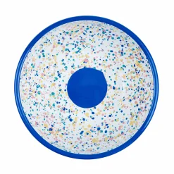 Kapka Enamel Blue Dot Enamel Salad Bowl Sale