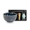 Kiji Stoneware & Ceramics Blue Sakura Matcha Gift Set Best