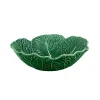 Bordallo Pinheiro Cabbage Leaf Salad Bowl, 29cm Hot