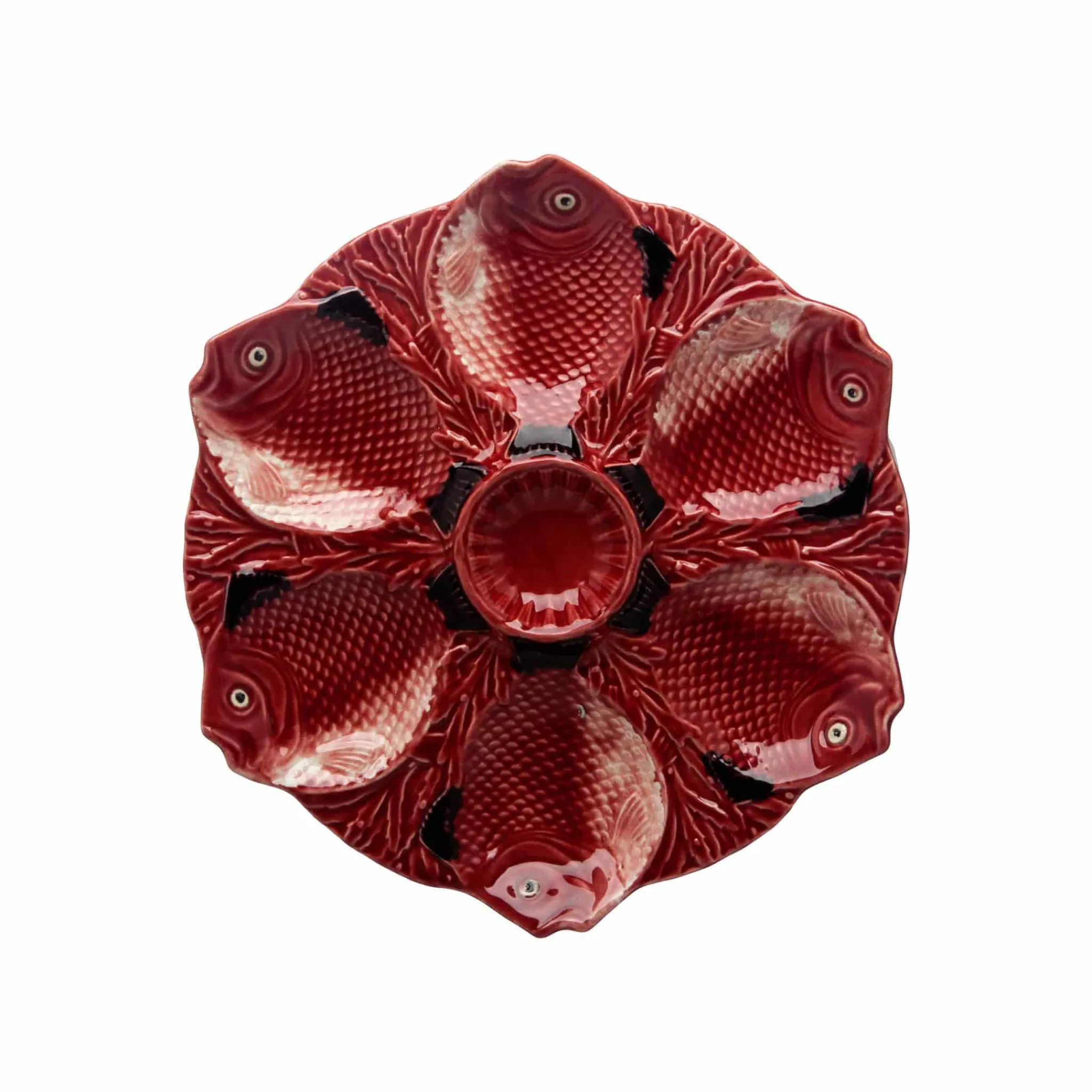 Bordallo Pinheiro Fish 7-Part Oyster Dish Outlet