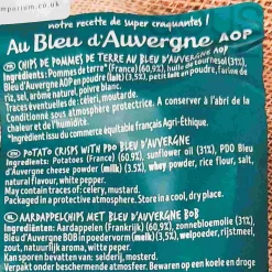 Bret's Crisps Bret's Bleu d'Auvergne DOP Blue Cheese Crisps, 125g Discount