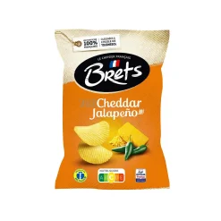 Bret's Crisps Bret's Cheddar Jalepeno Crisps, 125g Discount