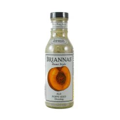 Briannas Rich Poppy Seed Dressing, 355ml Outlet