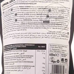 Bristol Syrup Co Lemon Juice, 600ml Sale