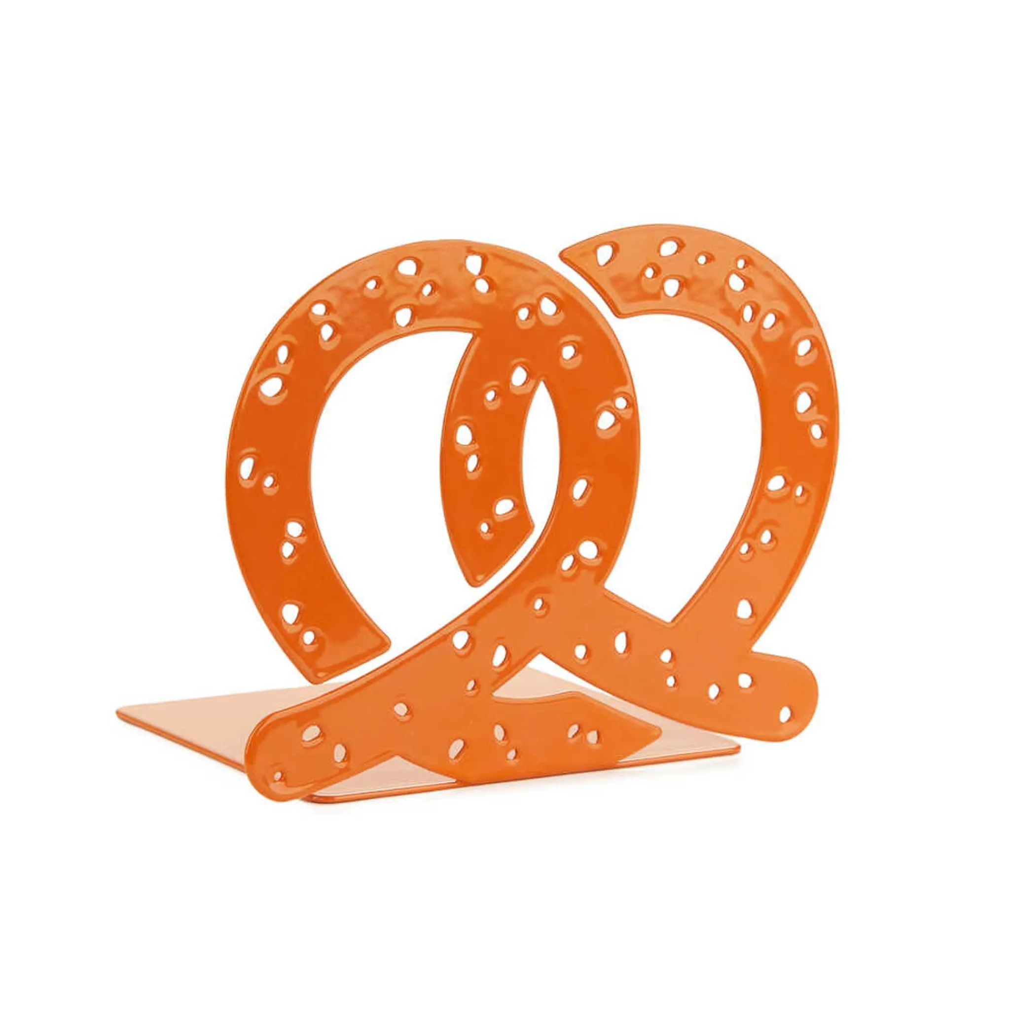 Balvi Brown Pretzel Metal Bookend Sale