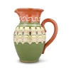 Bulgarian Pottery Bulgarian Troyan Mint Green Pitcher, 1 Litre Sale