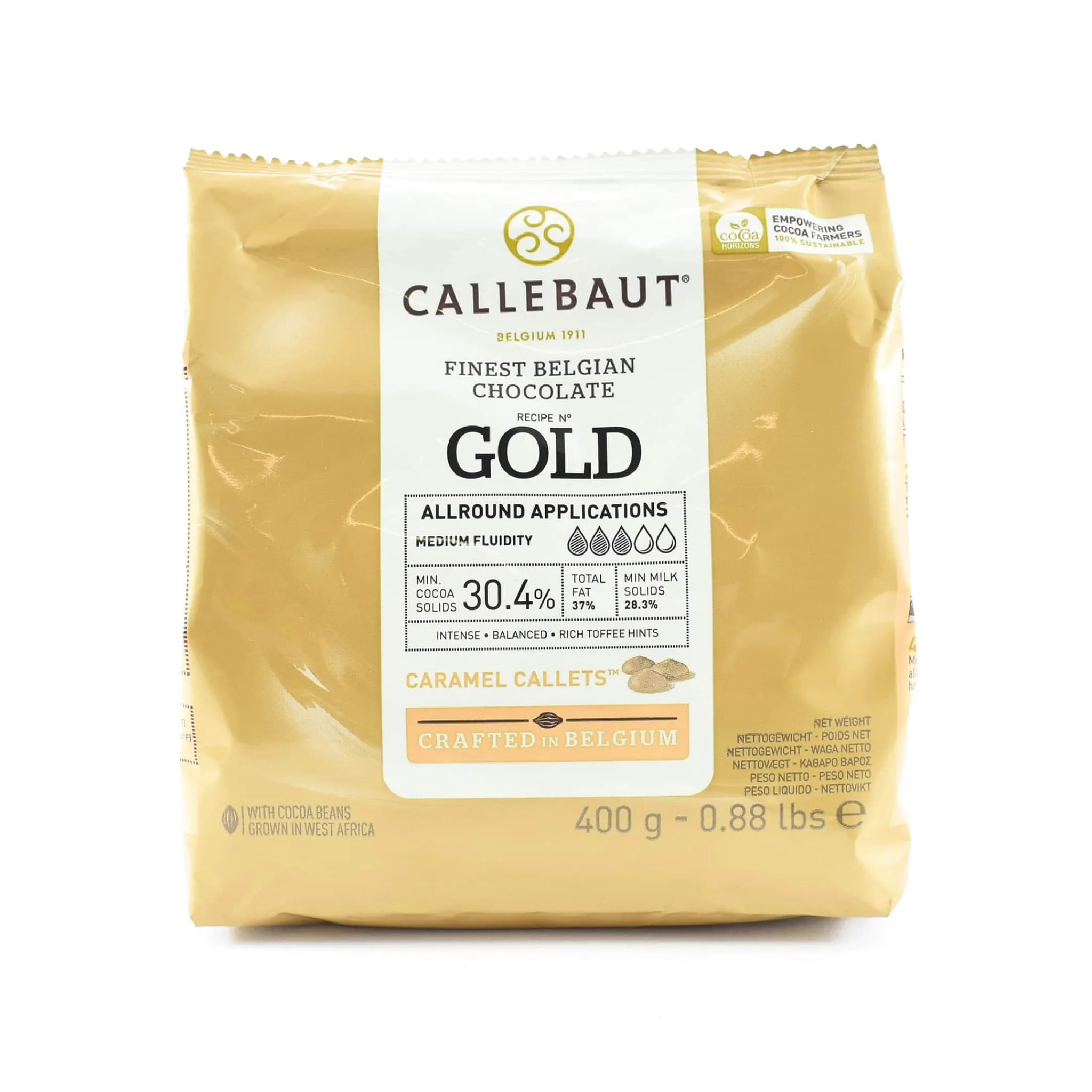 Callebaut Caramel Chocolate Couverture, 400g Discount