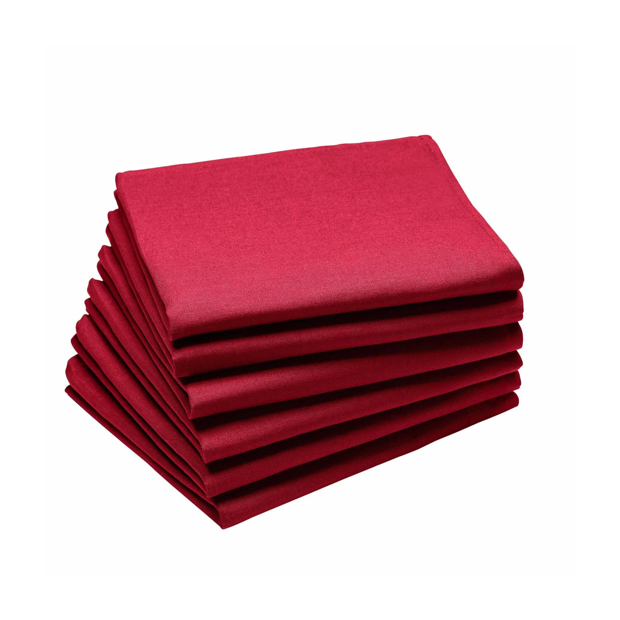 Coucke Cambrai Napkin Red, 45cm Best