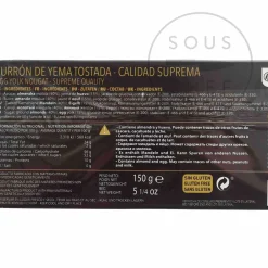 Don Gastronom Caramel, Egg Yolk & Marzipan Turron, 150g Best