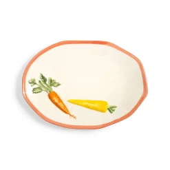 &Klevering Carrot Ceramic Platter, 40cm Clearance