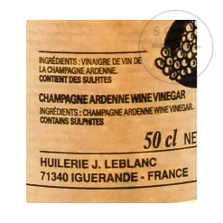 J Le Blanc Champagne Vinegar, 500ml Best