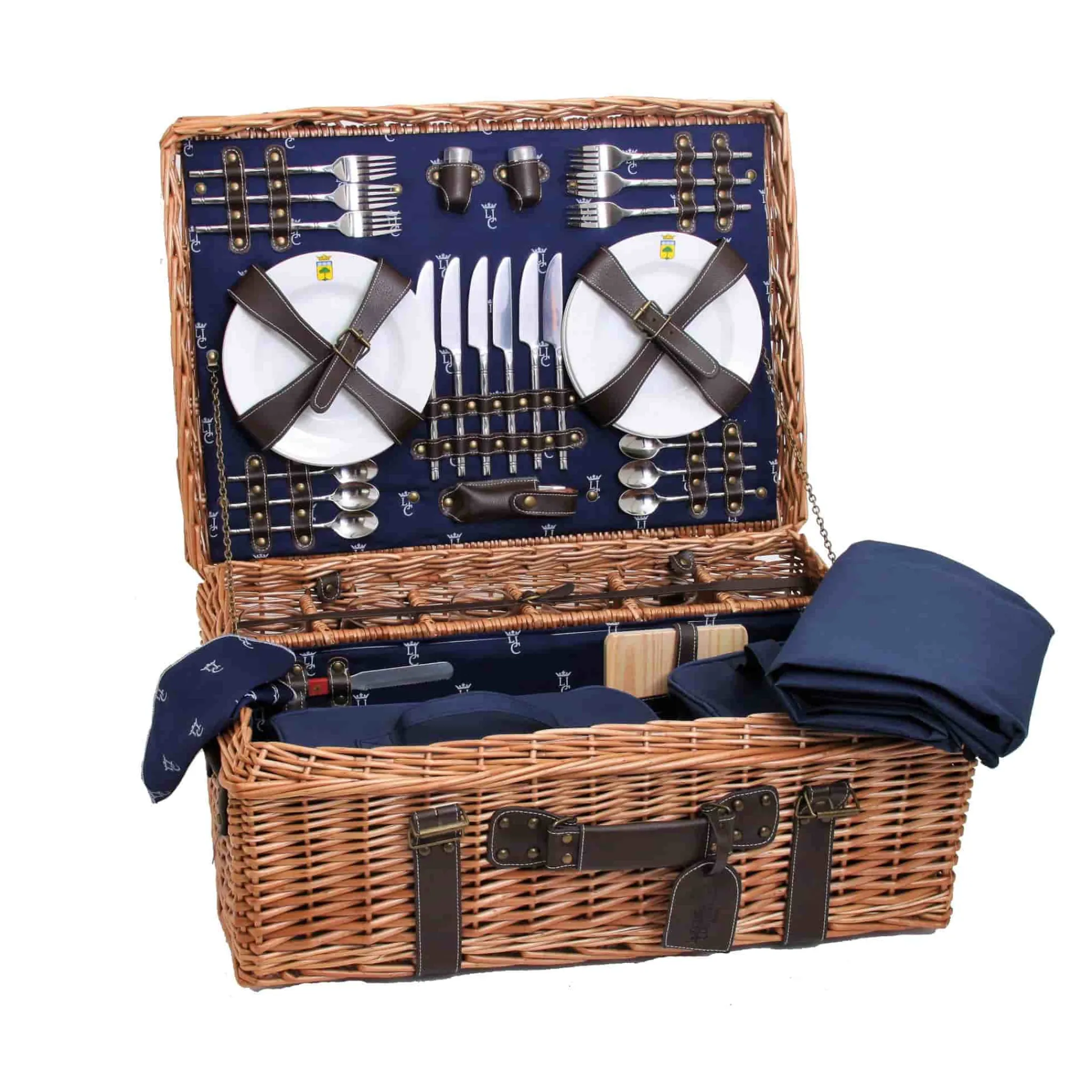Les Jardin de la Comtesse Champs-Elysees Navy Picnic Hamper Hot