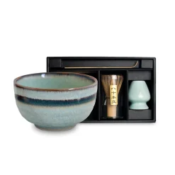 Kiji Stoneware & Ceramics Chiheisen Matcha Gift Set Outlet
