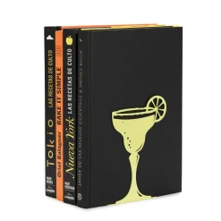 Balvi Cocktail Metal Bookend Hot