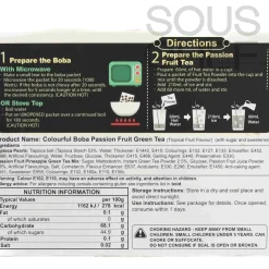 J WAY Colourful Boba Tropical Iced Tea Kit, 3 sets Outlet