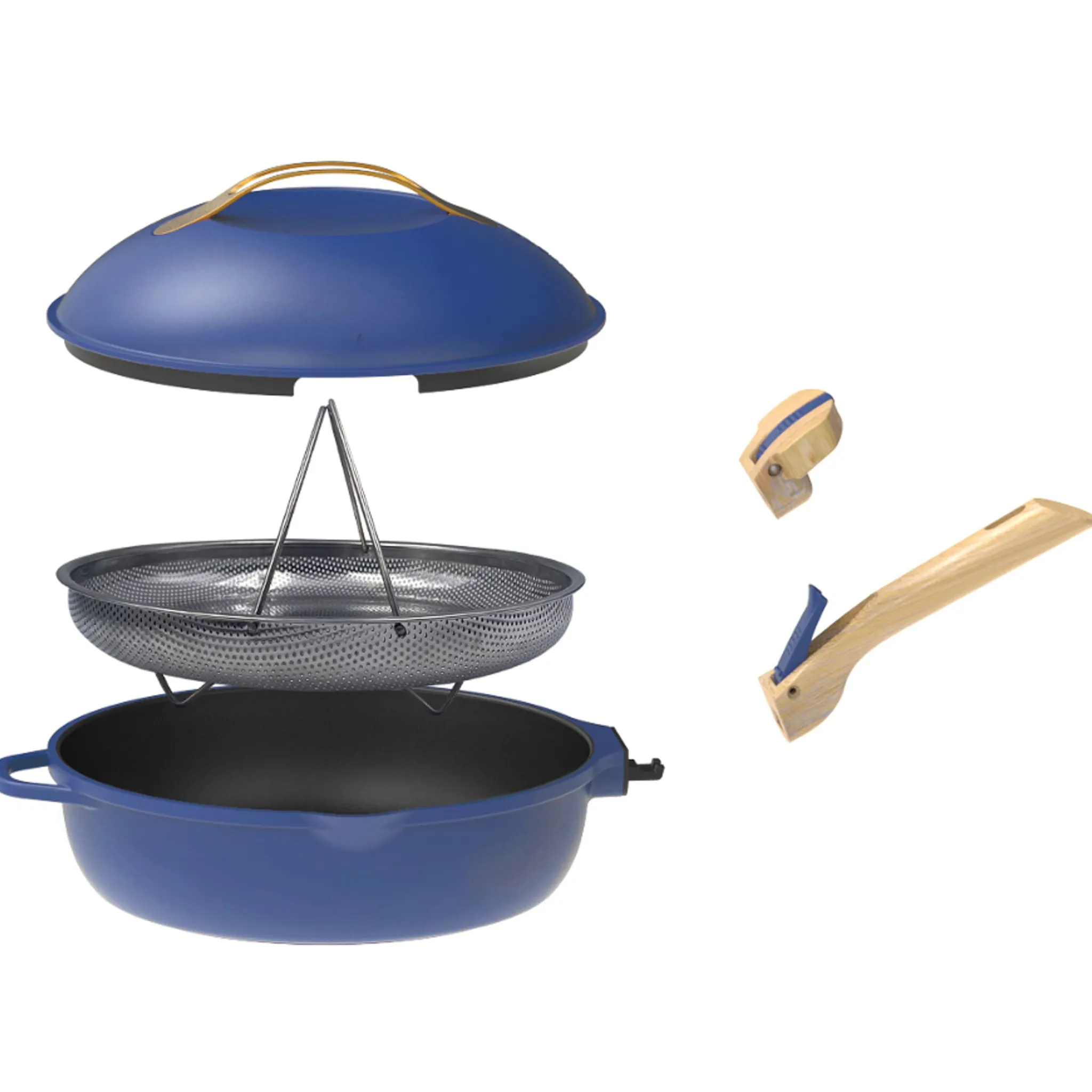 Cookut Lightweight Non-Stick Blue Fabulous Pan, 28cm, BPA-Free Online