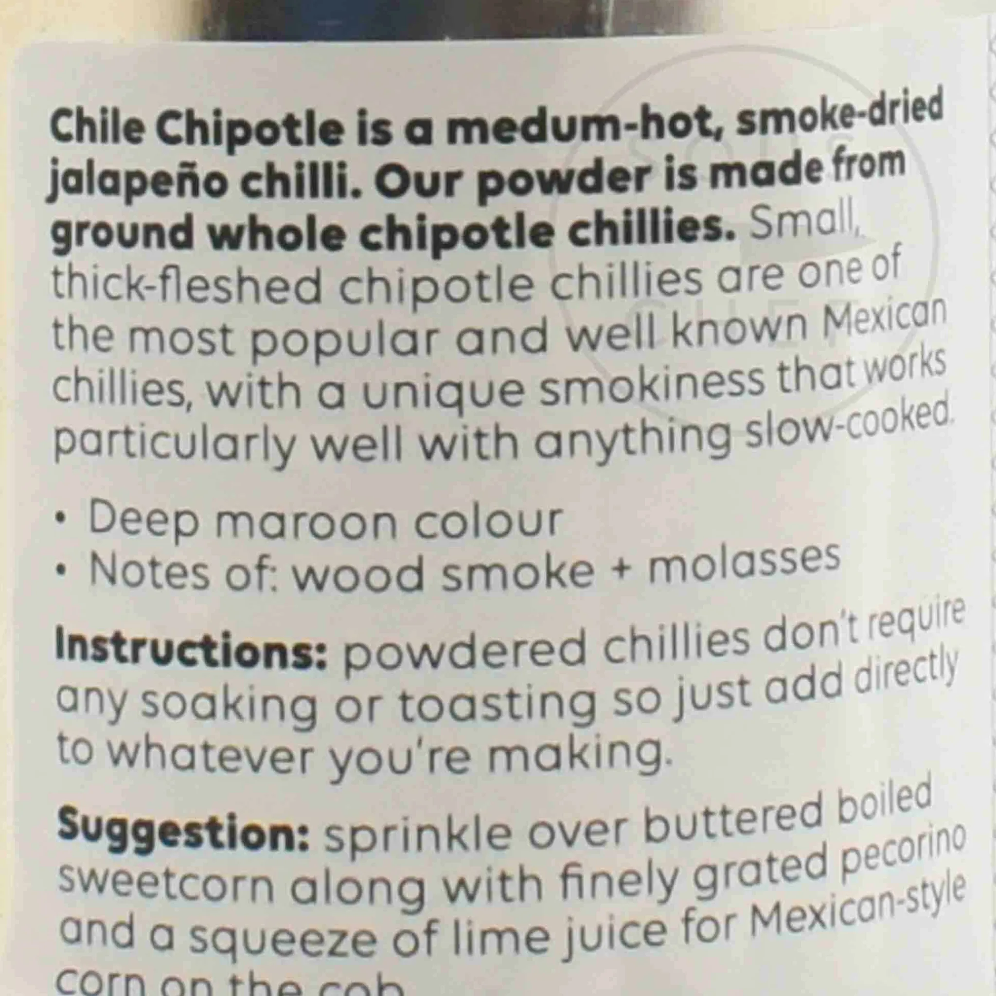 Cool Chile Co Cool Chile Chipotle Chilli Powder, 60g New