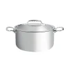 De Buyer Affinity Stainless Steel Casserole Pan with Lid Hot