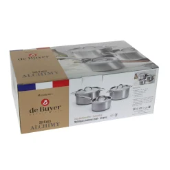 De Buyer Alchimy 3 Piece Cookware Set with Lids Best