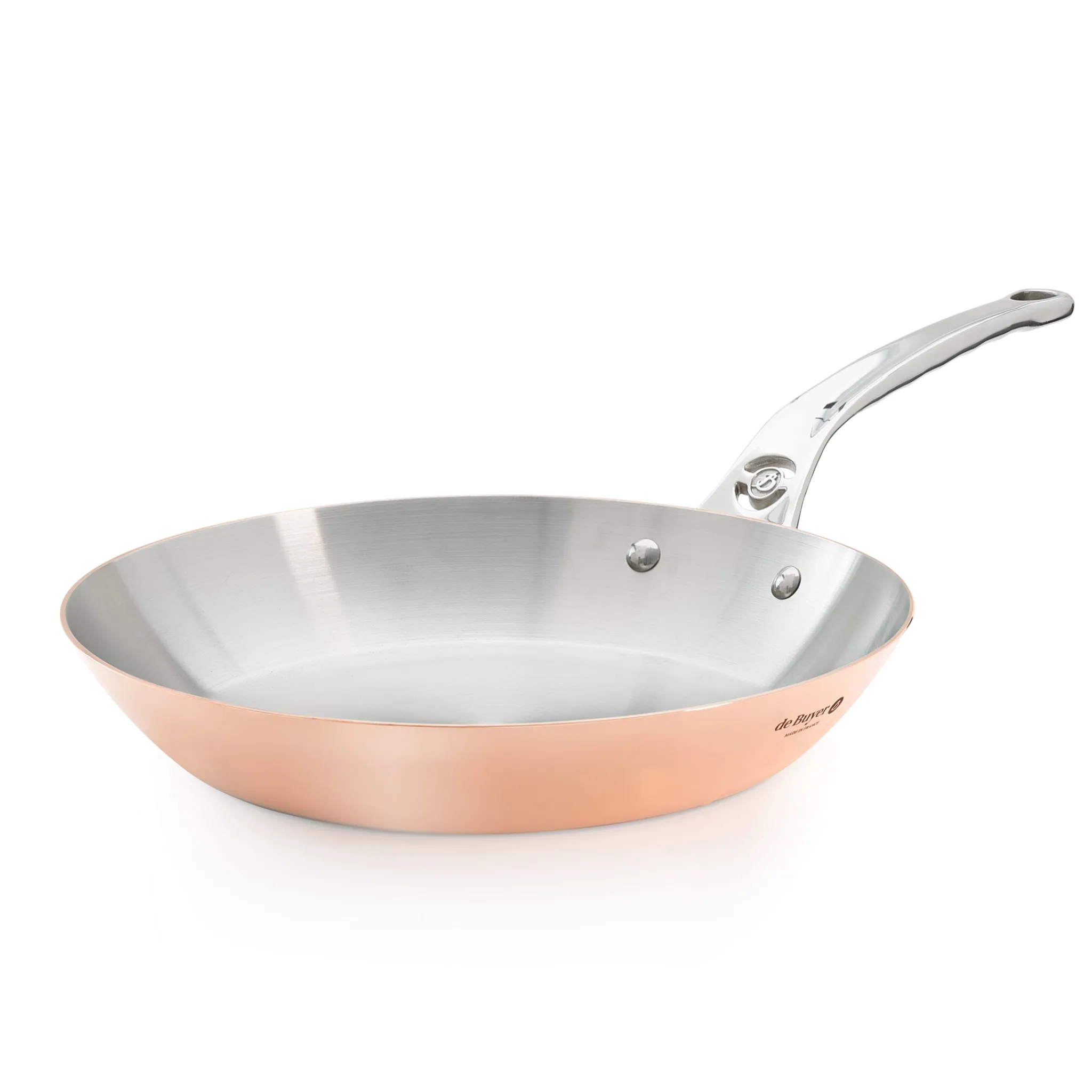 De Buyer Inocuivre Copper Frying Pan with Stainless Steel Handle, 28cm Online
