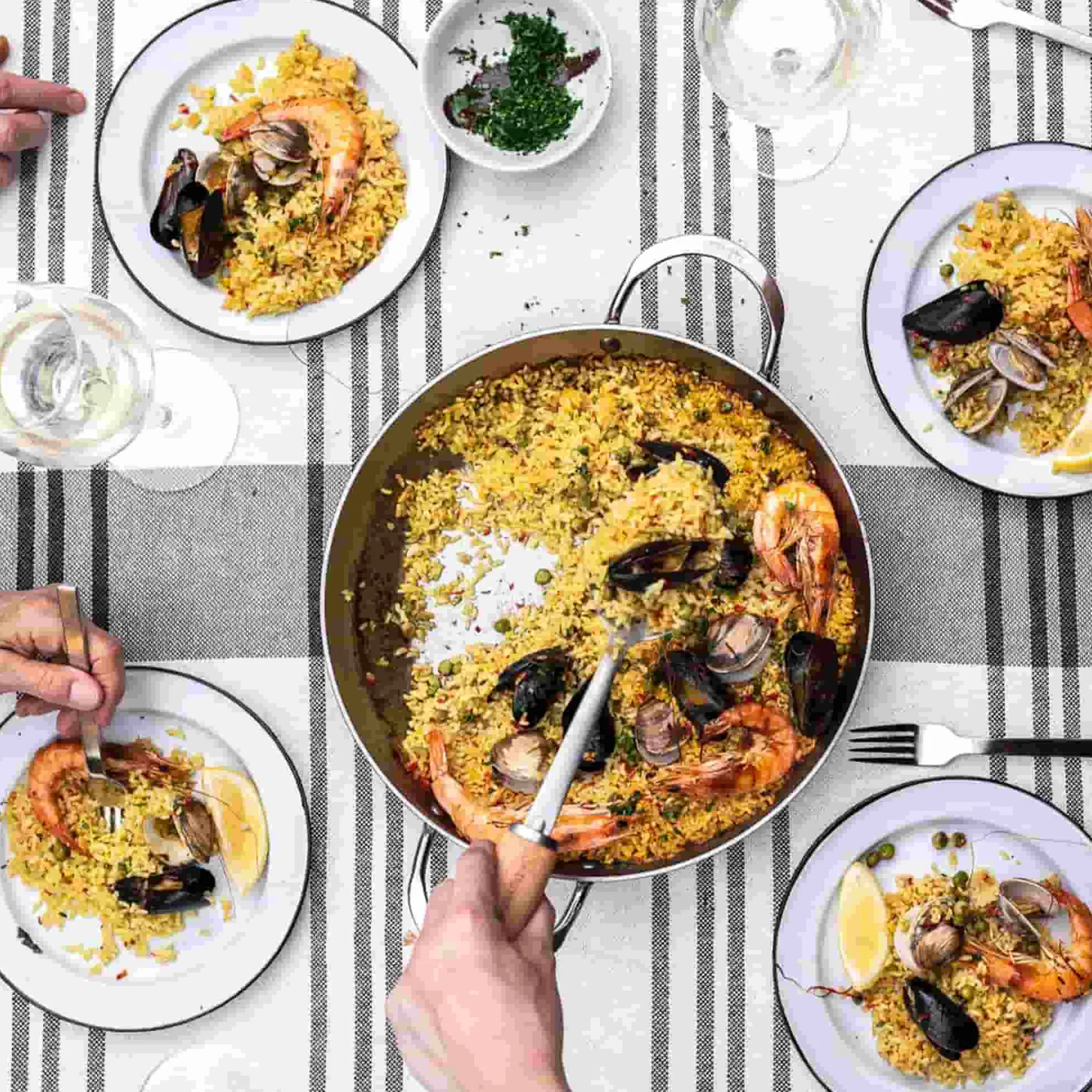 De Buyer Mineral B Paella Pan, 32cm Best