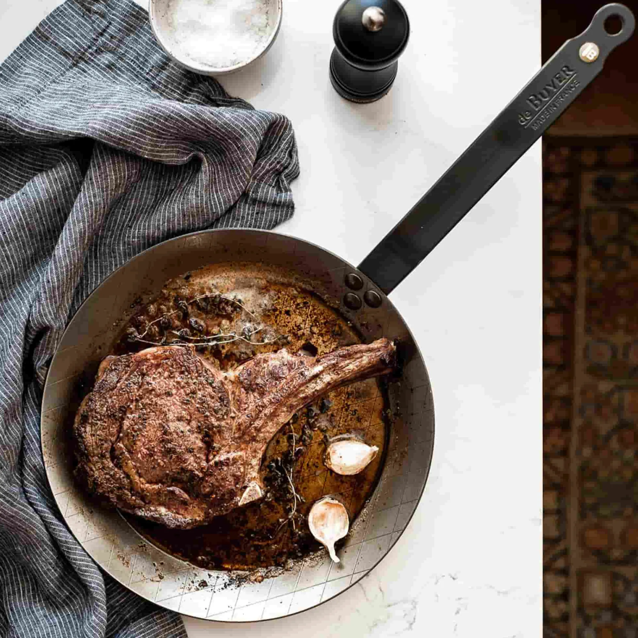 De Buyer Mineral B Steak Pan Clearance