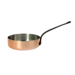 De Buyer Prima Matera Induction-Compatible Copper Saute Pan - Straight Discount