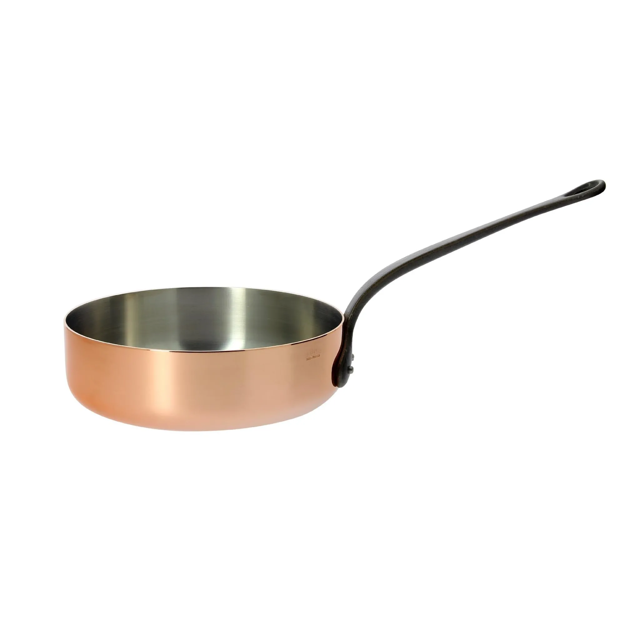 De Buyer Prima Matera Induction-Compatible Copper Saute Pan - Straight Discount