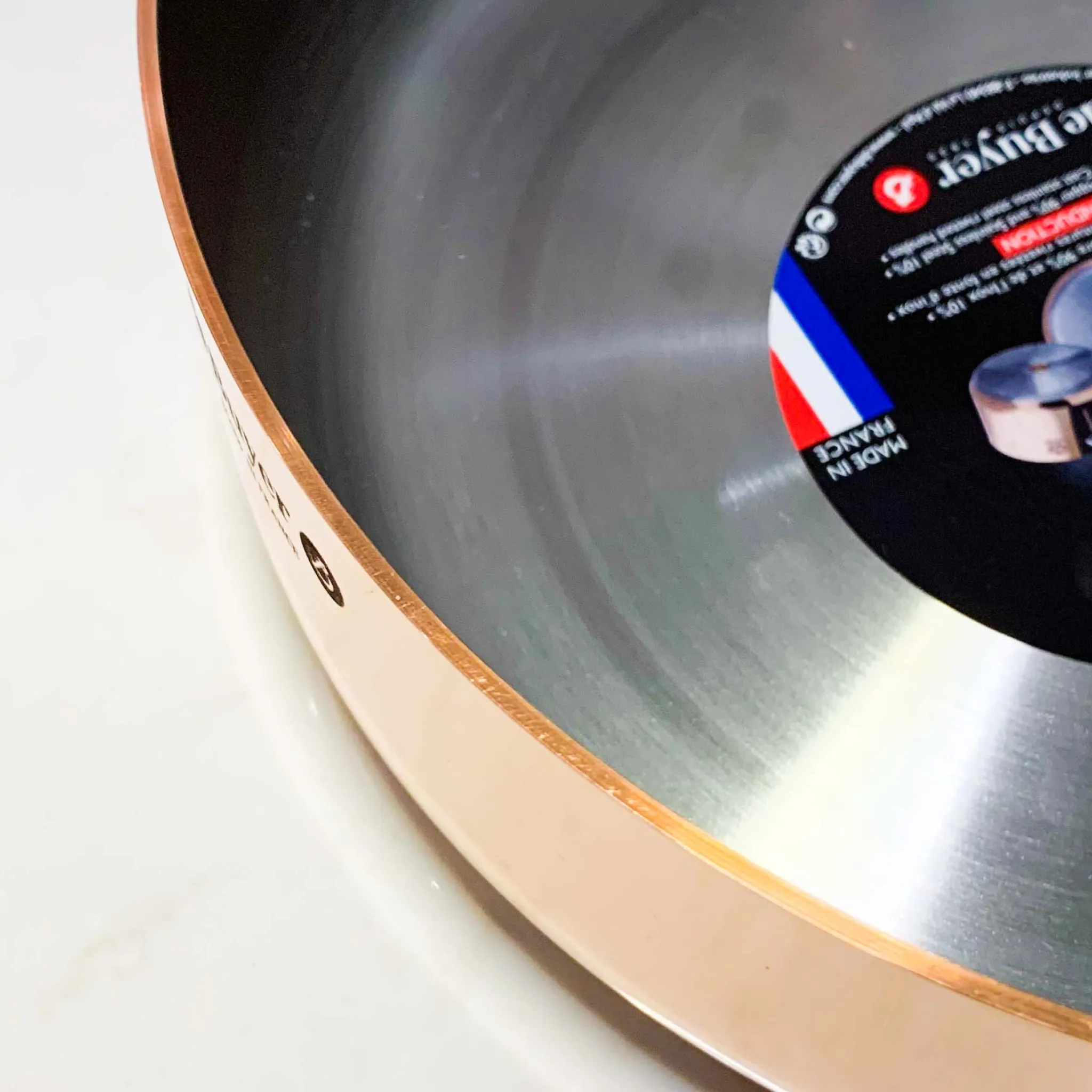 De Buyer Prima Matera Induction-Compatible Copper Saute Pan - Straight Discount