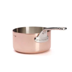 De Buyer Prima Matera Induction Copper Saucepan with Stainless Steel Handle Best
