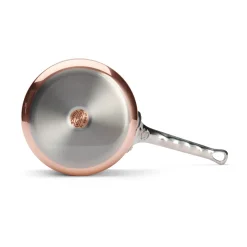 De Buyer Prima Matera Induction Copper Saucepan with Stainless Steel Handle Best