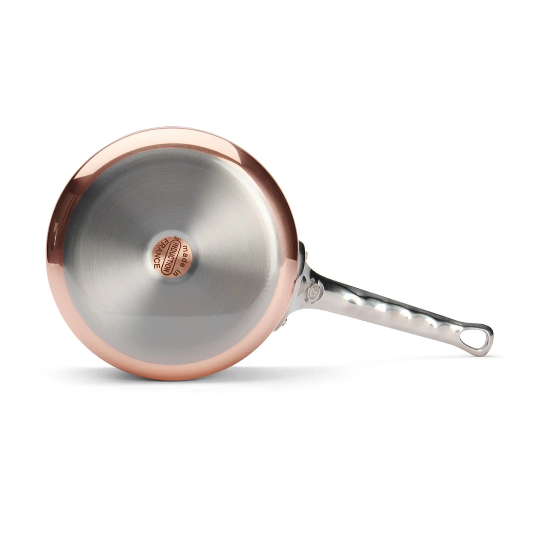 De Buyer Prima Matera Induction Copper Saucepan with Stainless Steel Handle Best