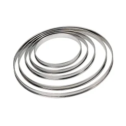 De Buyer Stainless Steel Tart Ring, 20cm Online