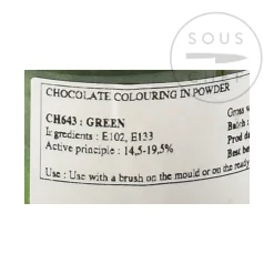 Deco Relief Green Gloss Food Colour For Chocolate, 20g Outlet