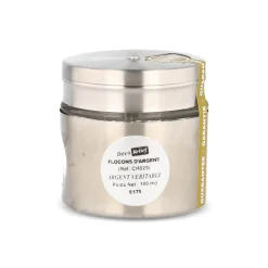 Deco Relief Real Silver Flakes, 100mg Sale